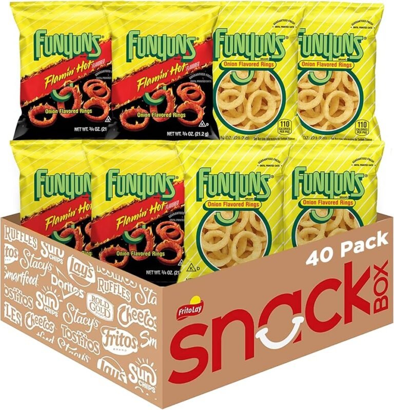 Funyuns Party Size – 40 Count Onion Flavored Rings